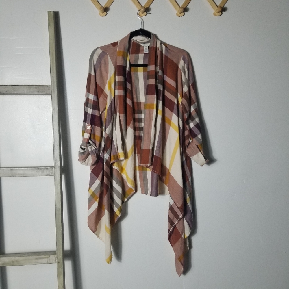 C EST 1946 WOMEN'S OPEN CARDIGAN SHAWL SIZE MEDIUM